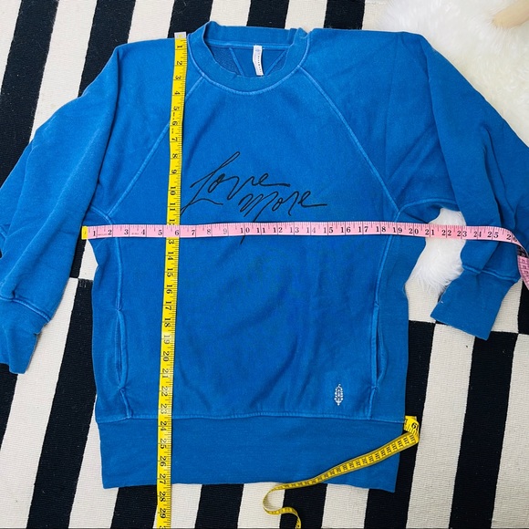NWT Free People Movement - Love More Sweatshirt XS - Picture 7 of 9